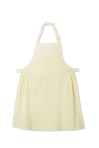 胸当てエプロン（クリーム）