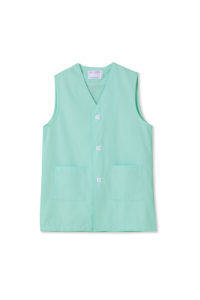 袖なし給食衣（若草色）