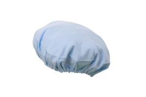 給食帽（総ゴム）ブルー