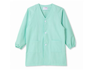 前ボタン給食着（若草色）