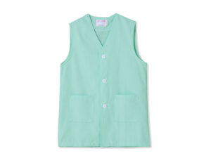 袖なし給食着（若草色）