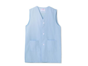 袖なし給食着（ブルー）