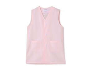 袖なし給食着（ピンク）
