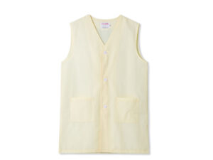 袖なし給食着（クリーム）